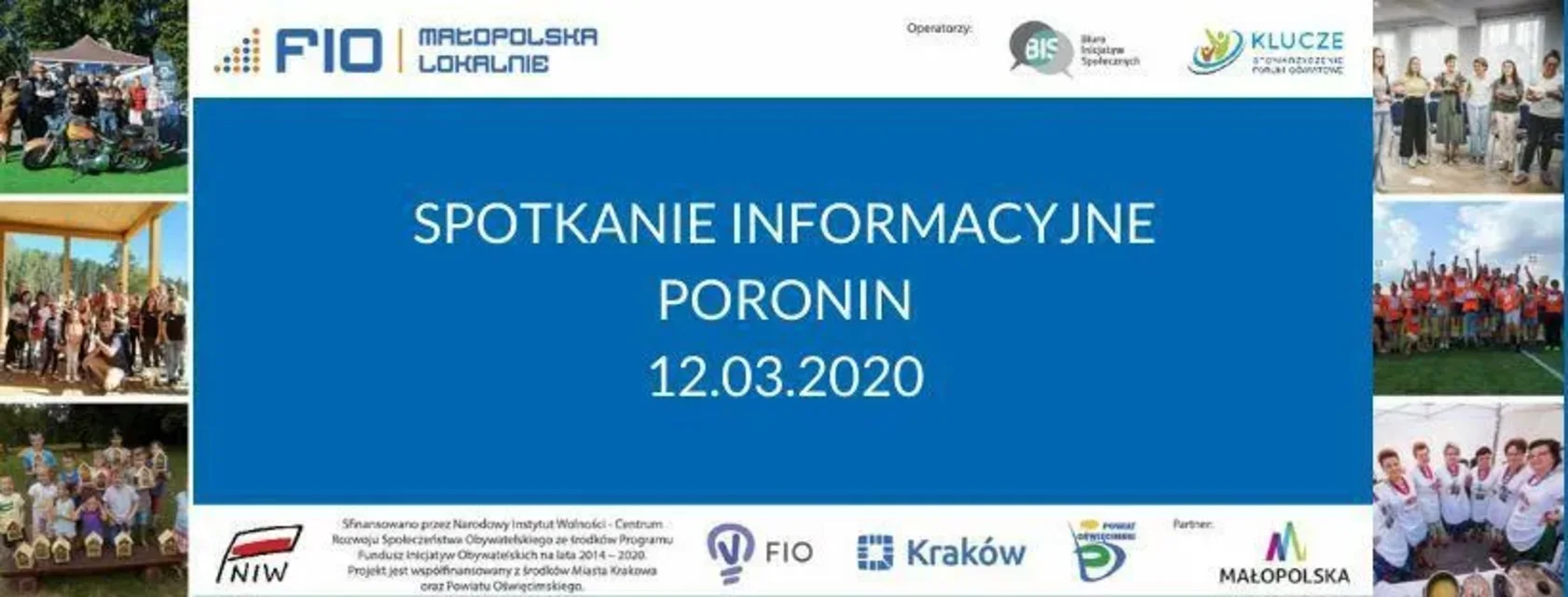 FIO Małopolska Lokalnie - Spotkanie Informacyjne w Powiecie Tatrzańskim