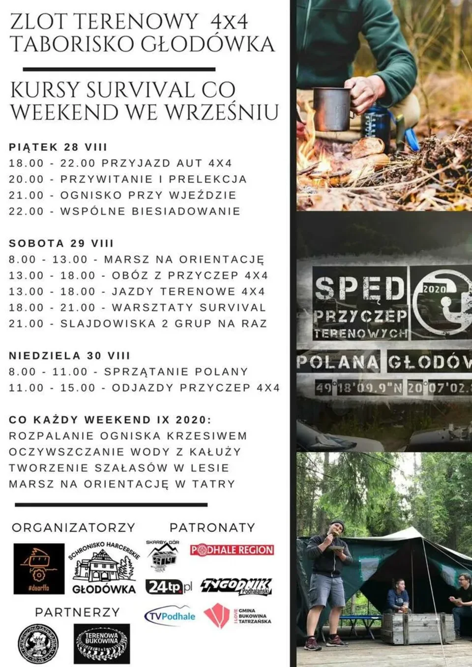 Pierwszy Polski SPĘD Przyczep Terenowych na Polanie Głodówki!