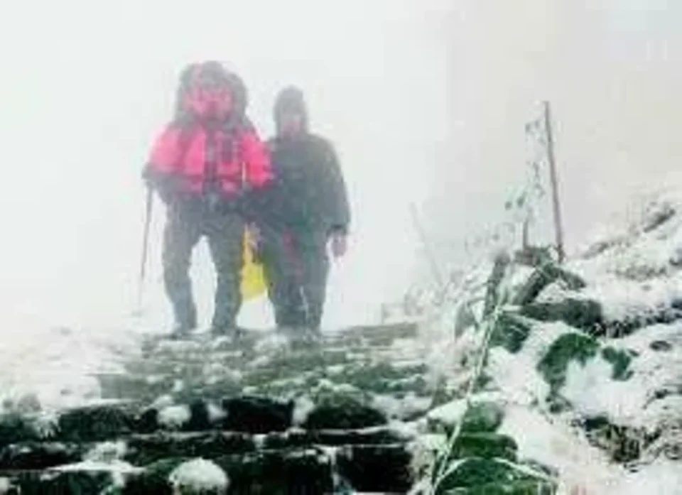 Choć jeszcze lato, w Tatrach spadł pierwszy śnieg