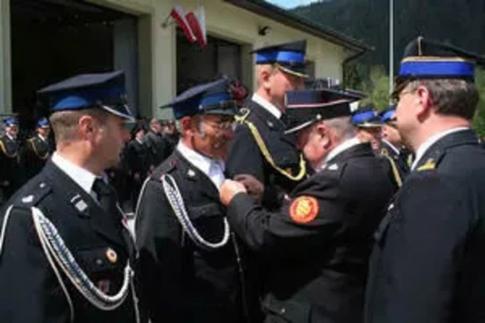 Strażackie awanse i odznaczenia
