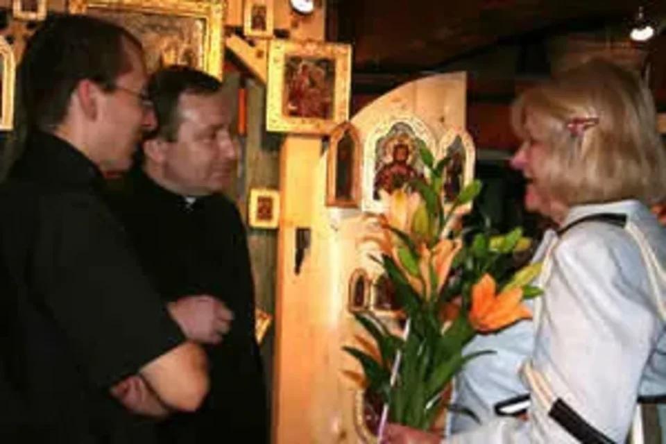 Świątynia na szkle