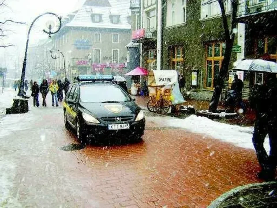To już koniec autostrady na Krupówkach