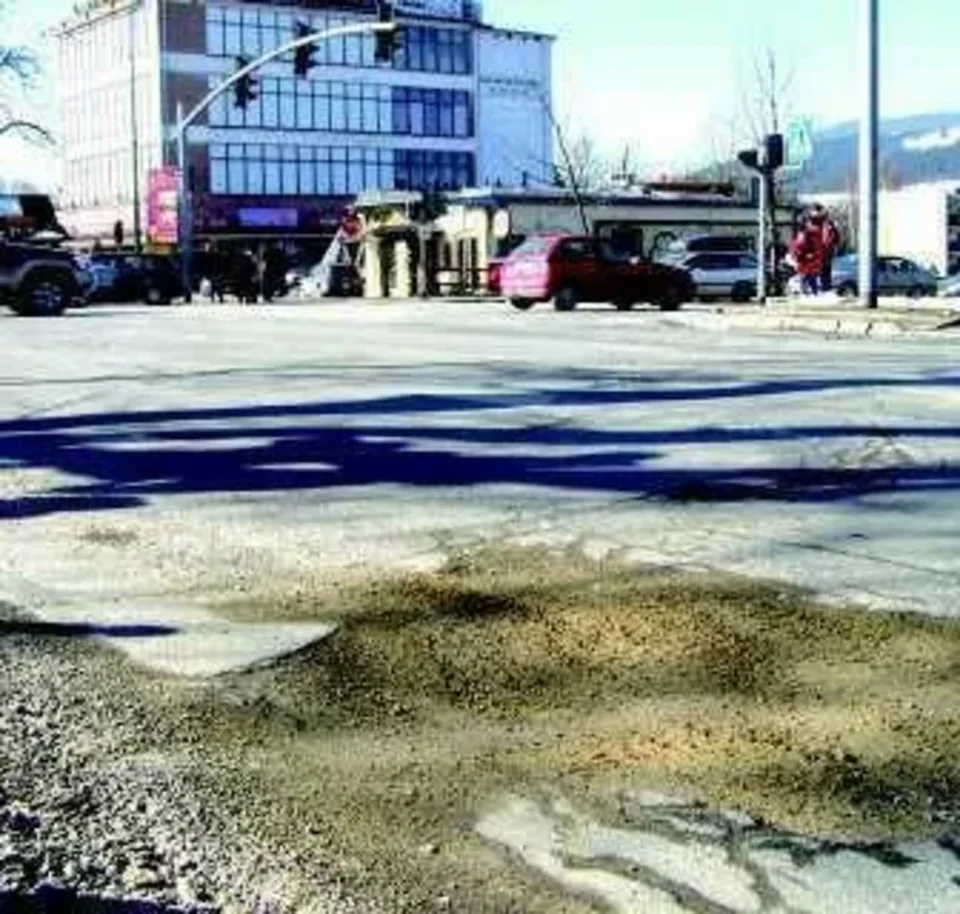 Ulice się posypały