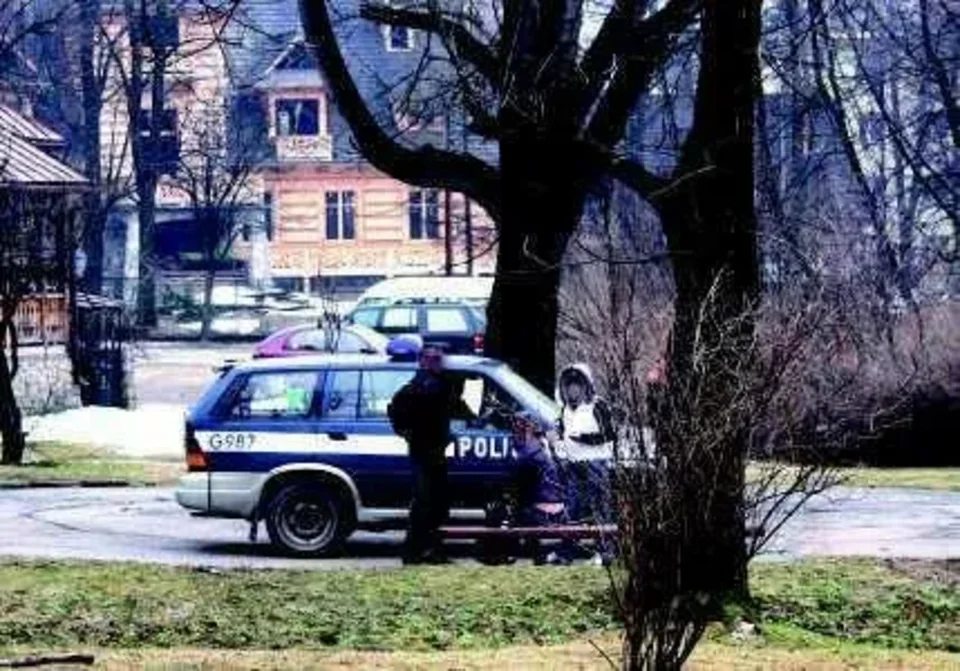 Pijane małolaty obok Wielkiej Krokwi