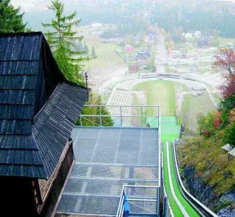 Zakopane ma platformę widokową na Wielkiej Krokwi