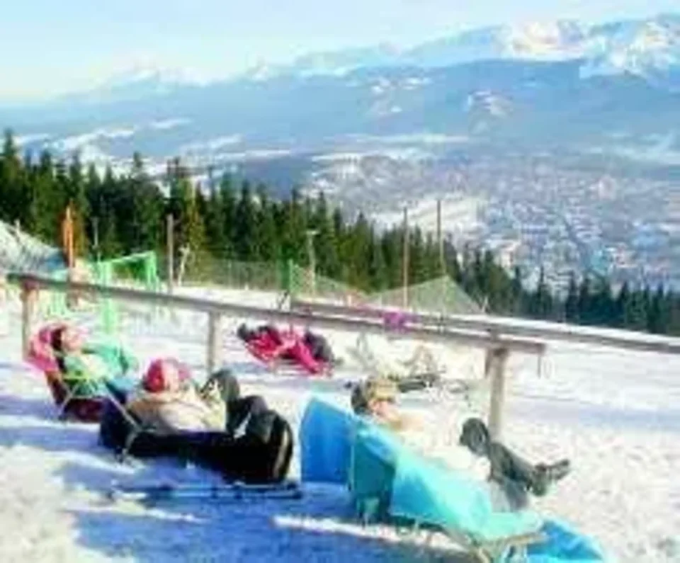Widokowy taras na Tatry