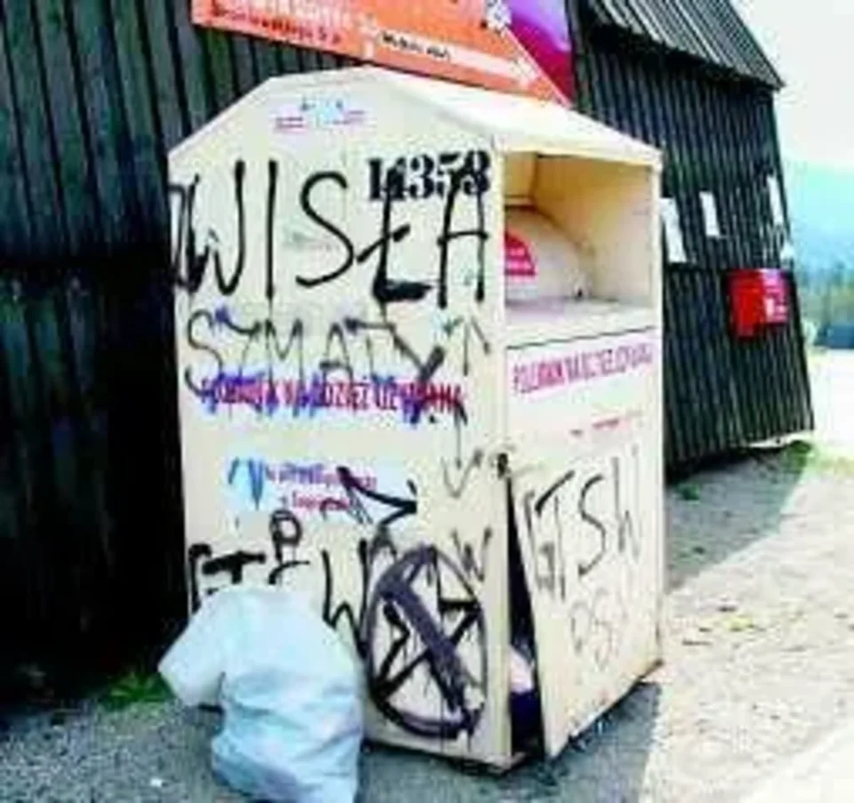 Pojemniki na odzież już nie wystarczają