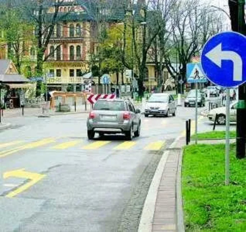 Pod Tatrami zmiana organizacji ruchu
