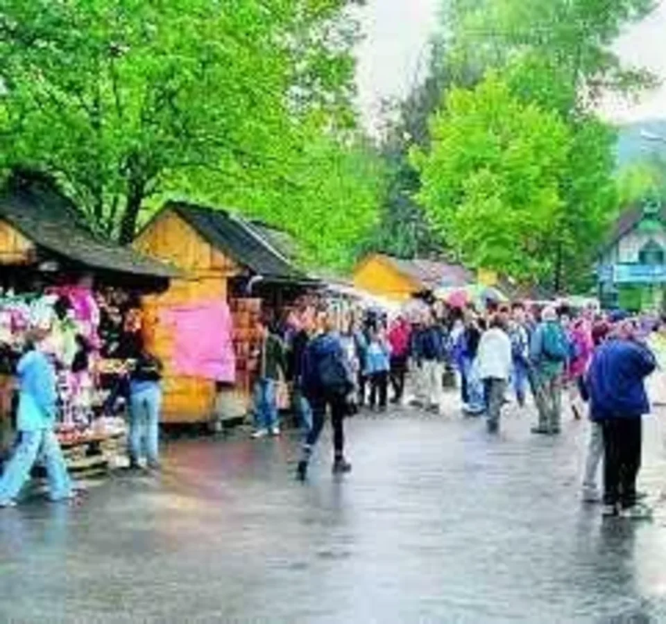 Gorąco na straganach pod Gubałówką