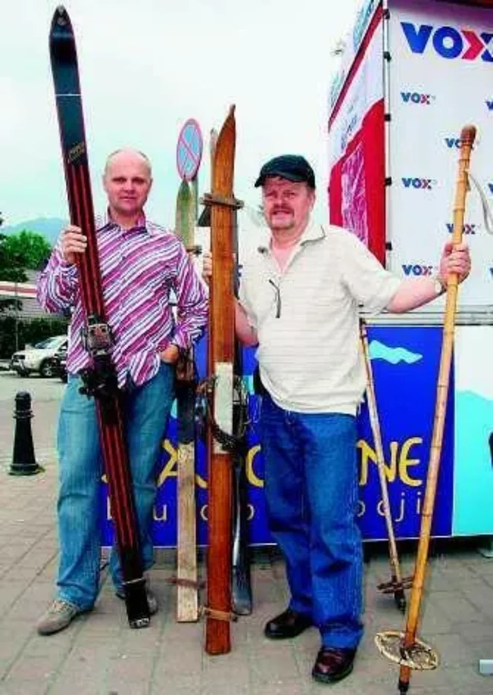 Miłośnicy nart w „GK”