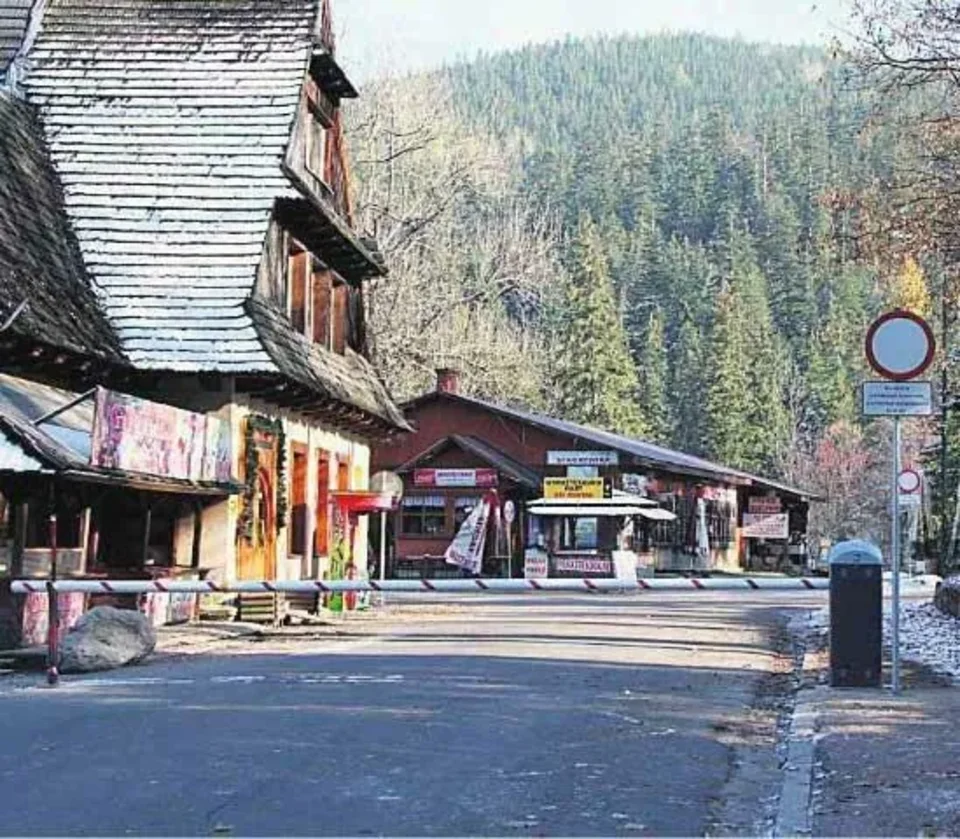 Jest szlaban na Kuźnice