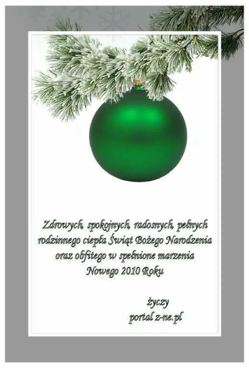 Najlepsze życzenia świąteczne!