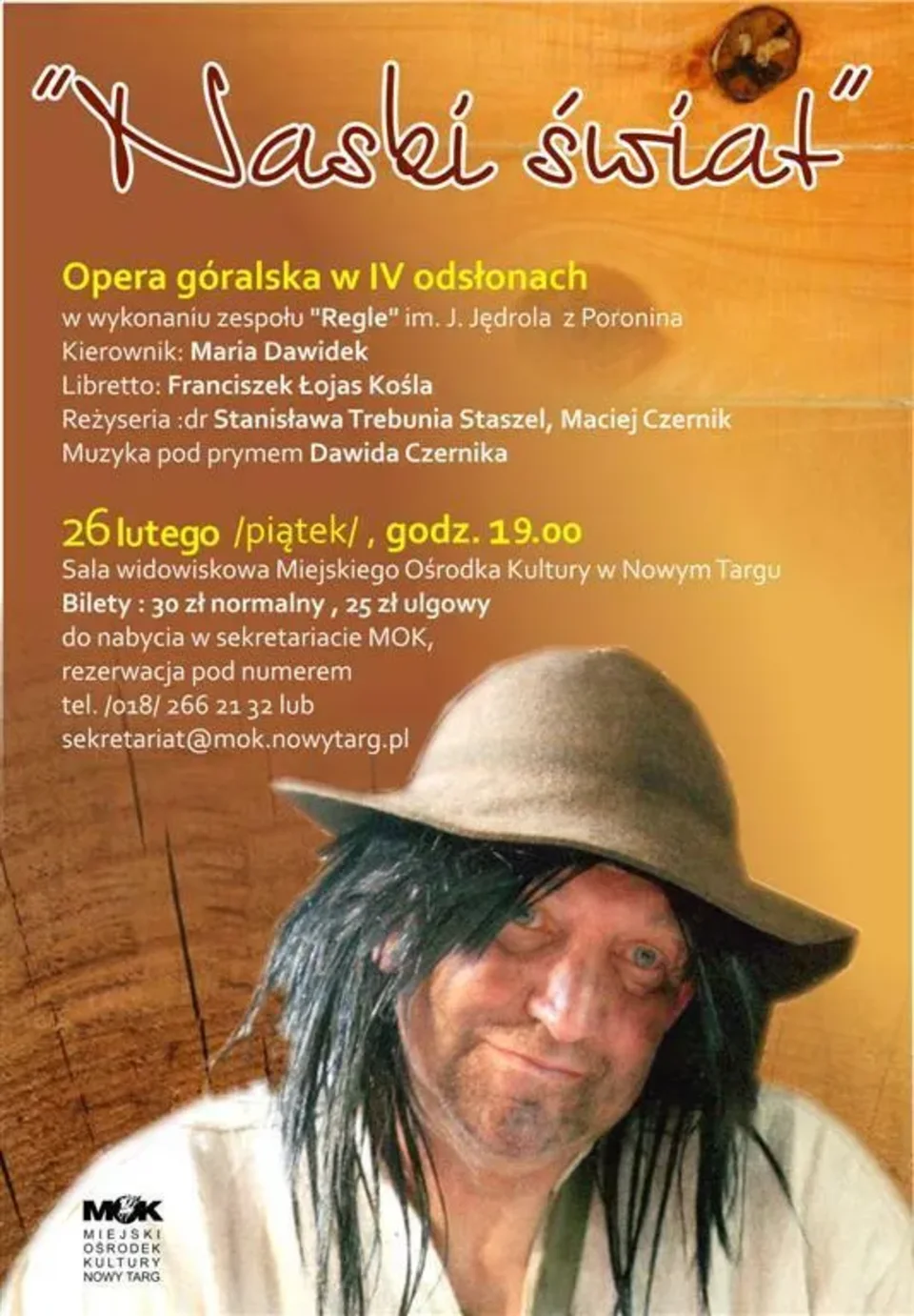 Opera po góralsku - tylko w ten piątek w Nowym Targu!
