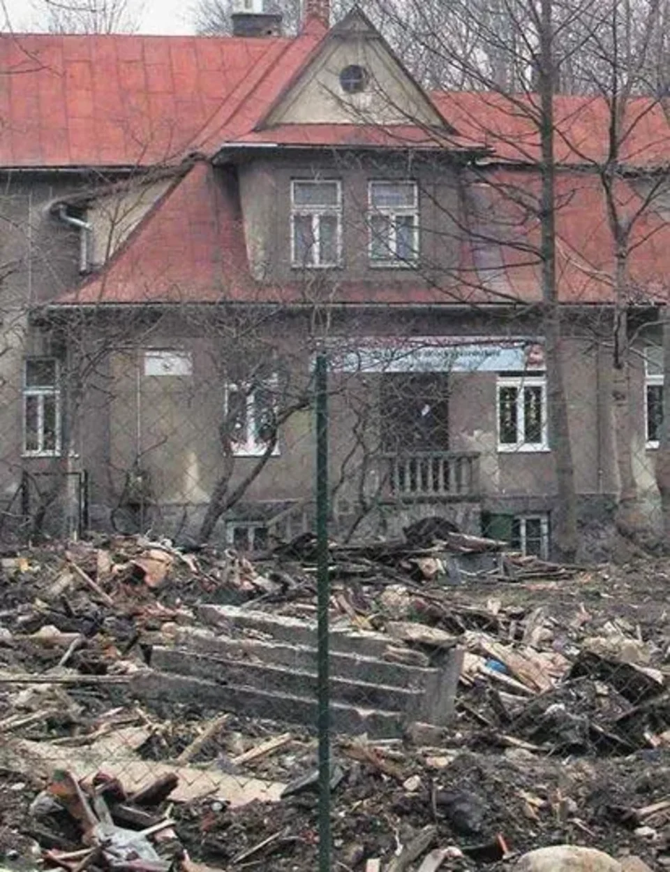 Po willi przy Jagiellońskiej został tylko gruz