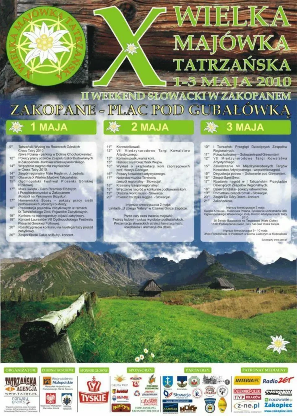 Zapraszamy na Majówkę pod Tatrami!