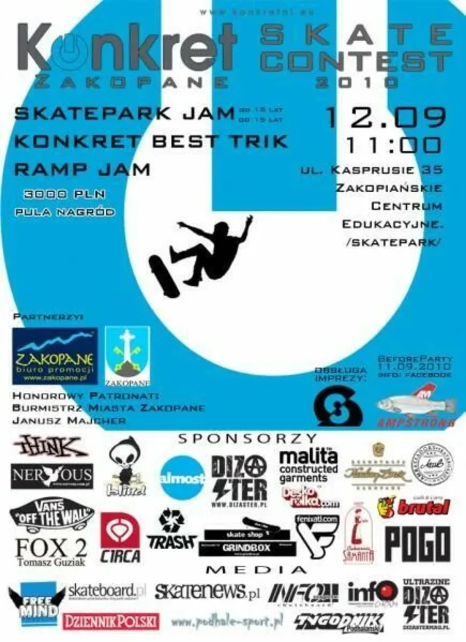 Konkret Skate Contest Zakopane 2010