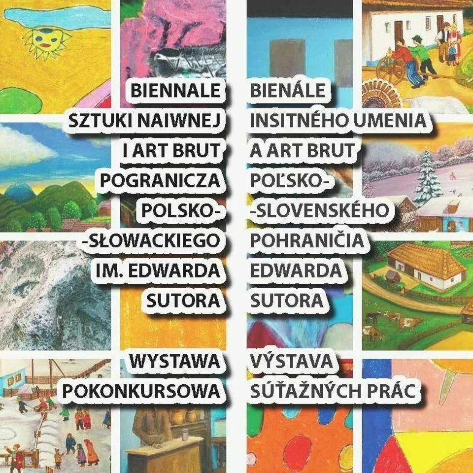 Wernisaż wystawy pokonkursowej w ramach Biennale Sztuki Naiwnej i Art Brut Pogranicza Polsko-Słowack
