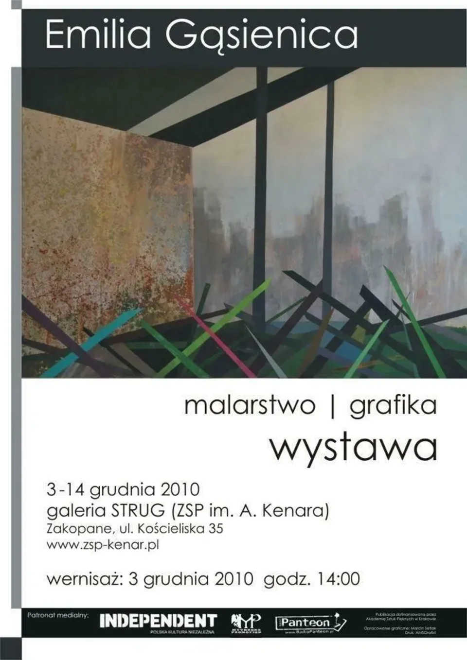 Malarstwo i grafika Emilii Gąsienicy