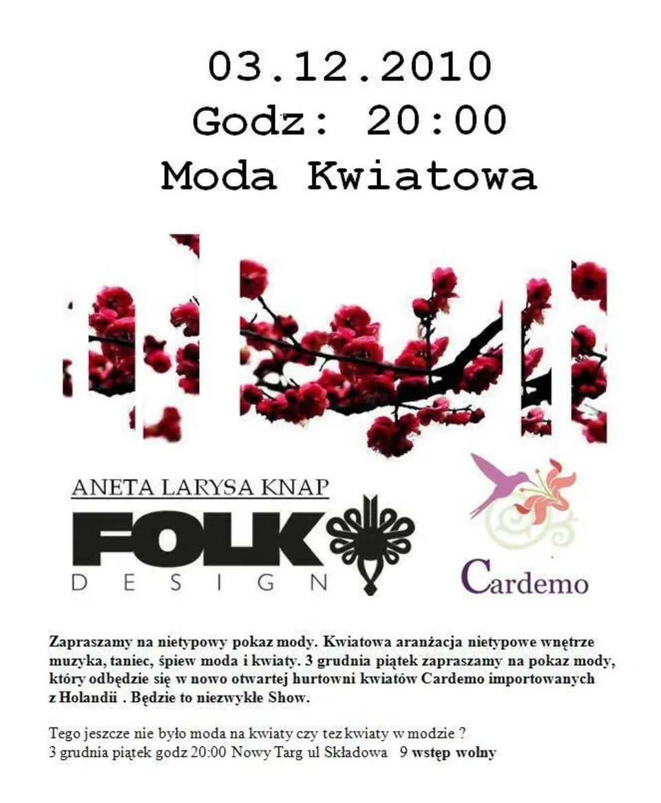 Moda Kwiatowa