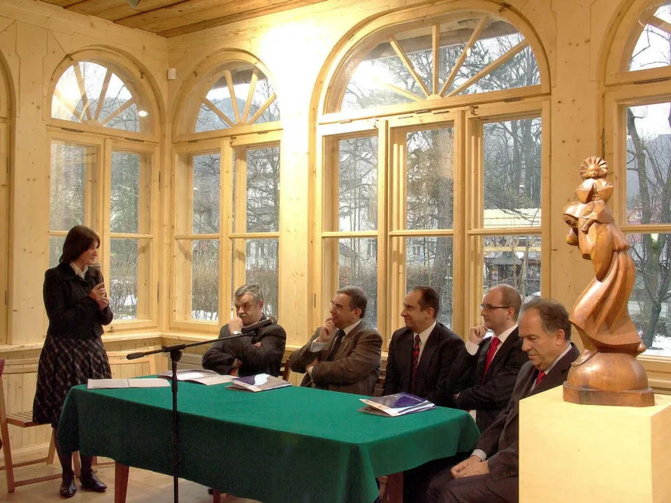 Konferencja prasowa w Okszy
