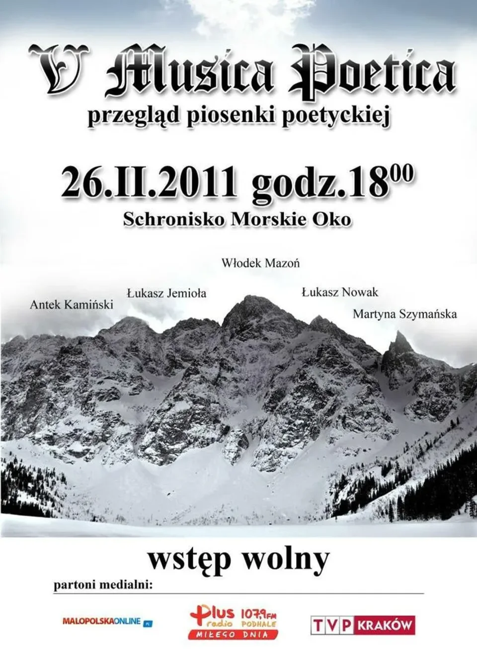 Musica Poetica przegląd piosenki poetyckiej