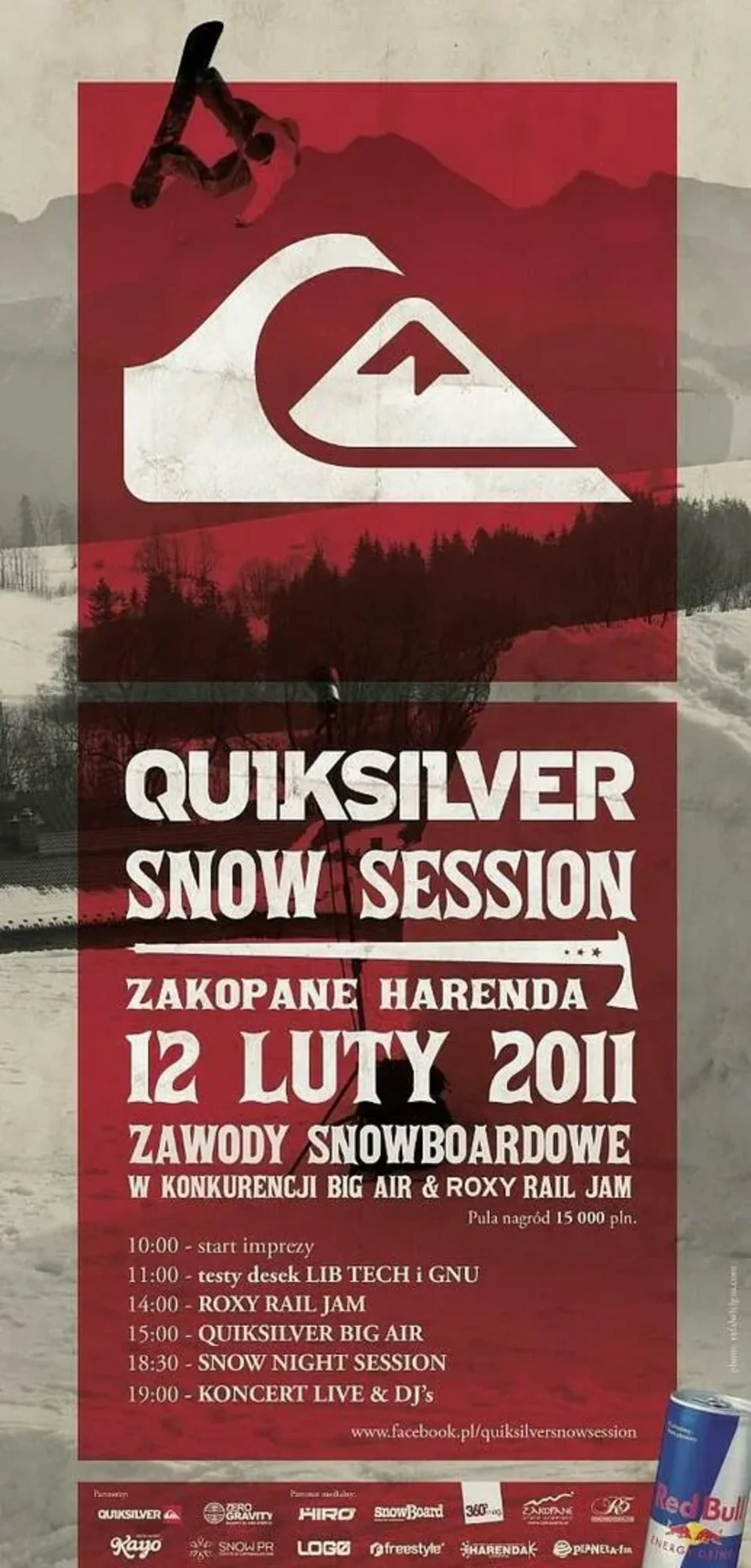 AbradAb na Quiksilver Snow Session