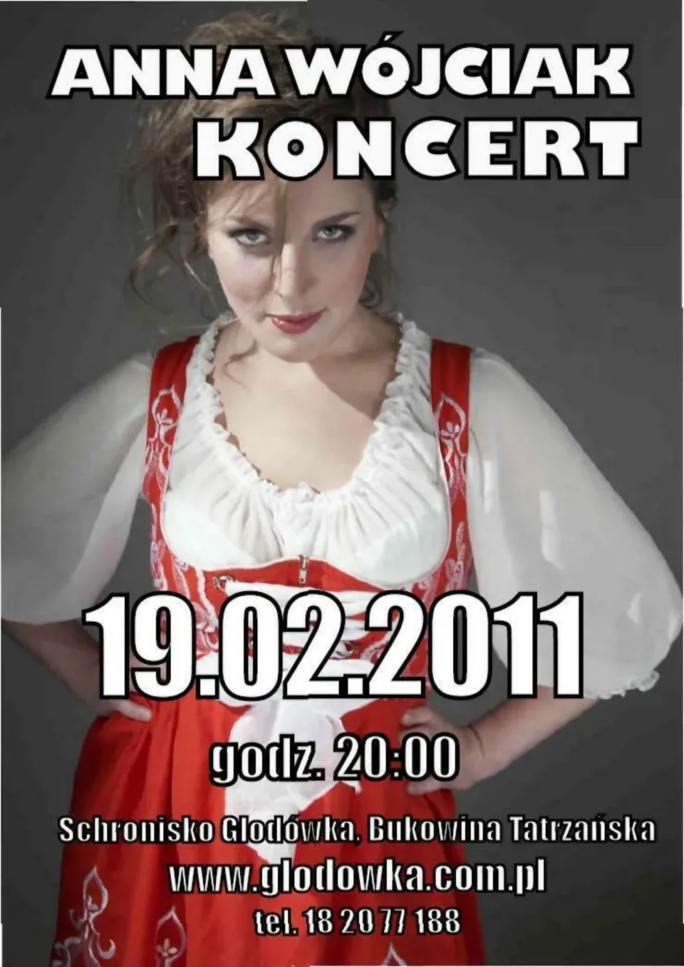 W sobotę (19 lutego) wystąpi w Głodówce Hanka Wójciak z zespołem