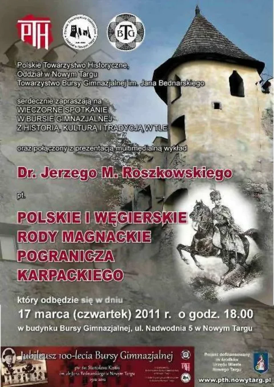 Wykład: Polskie i węgierskie rody magnackie pogranicza karpackiego