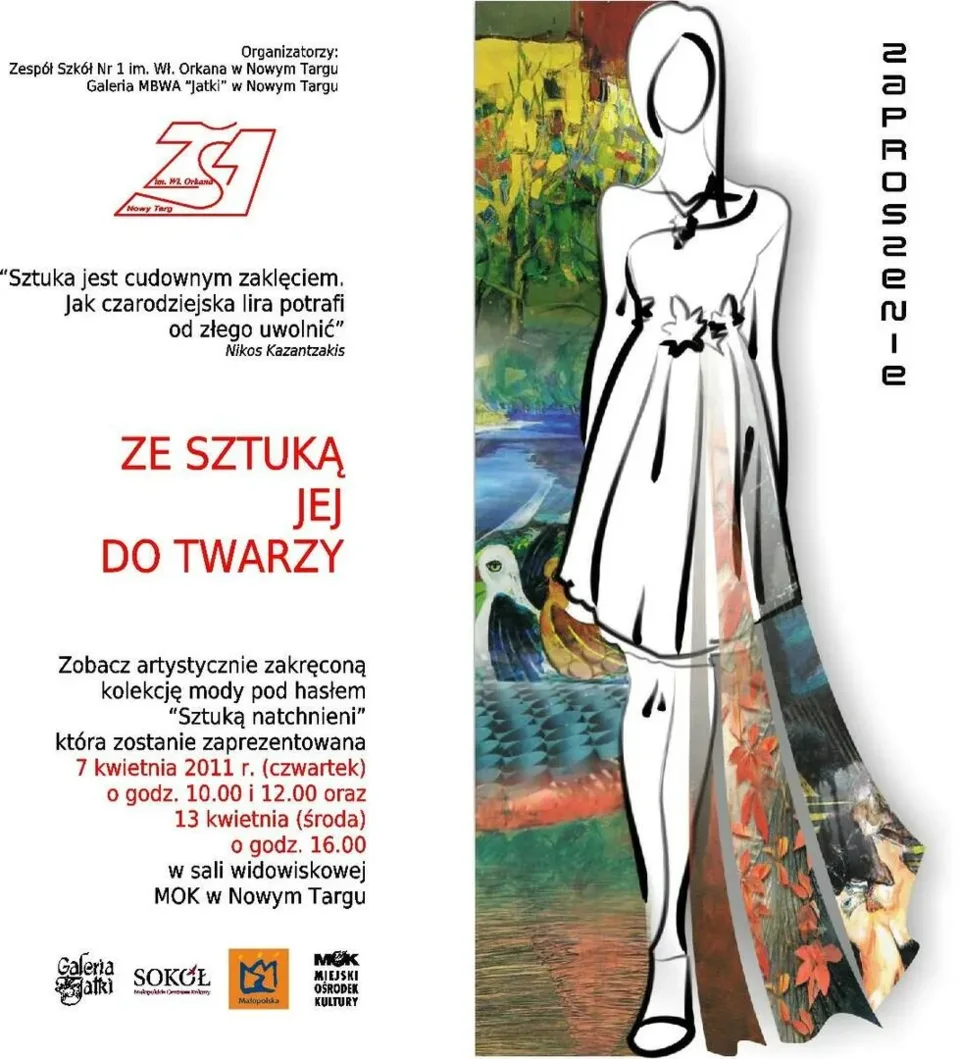 Sztuką natchnieni - pokazy mody