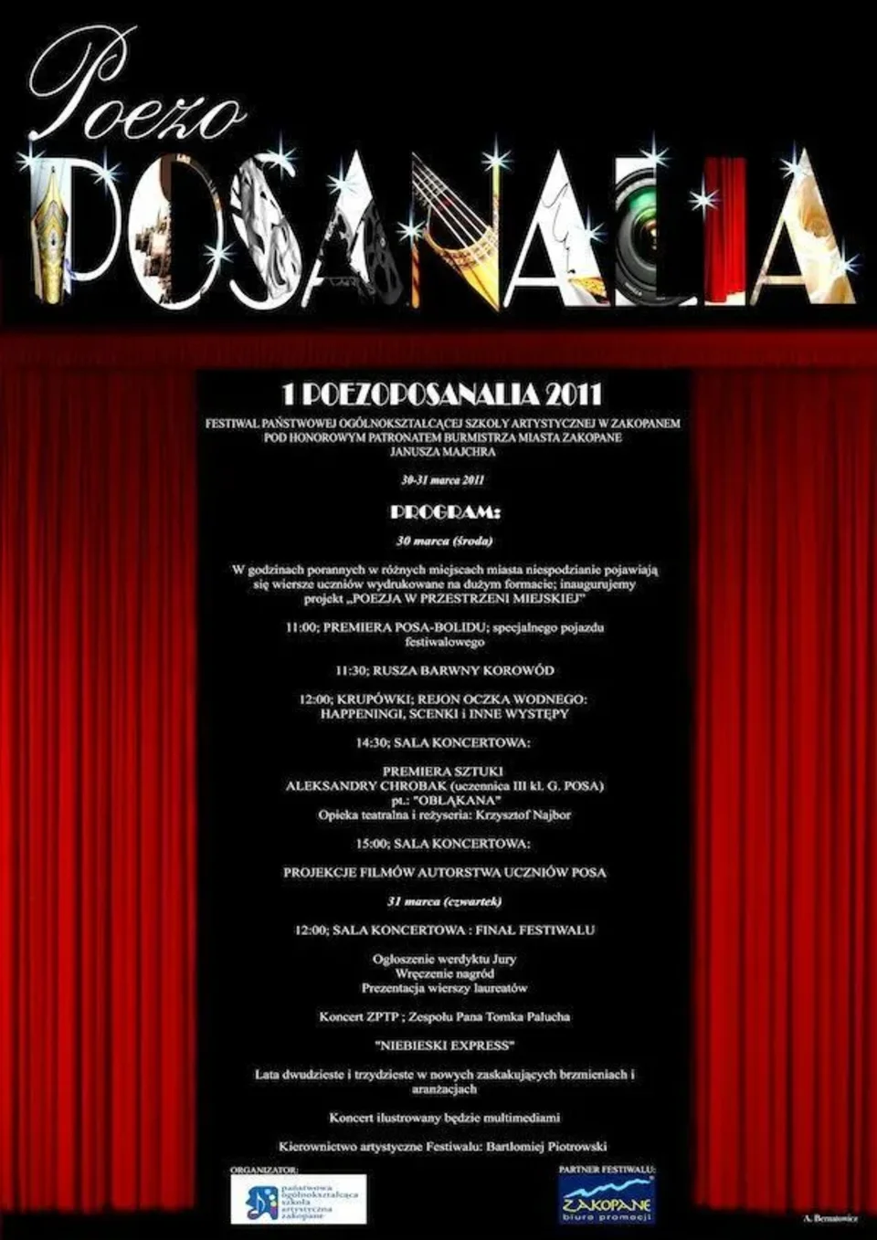 Poezoposanalia czyli festiwal Państwowej Ogólnokształcącej Szkoły Artystycznej w Zakopanem