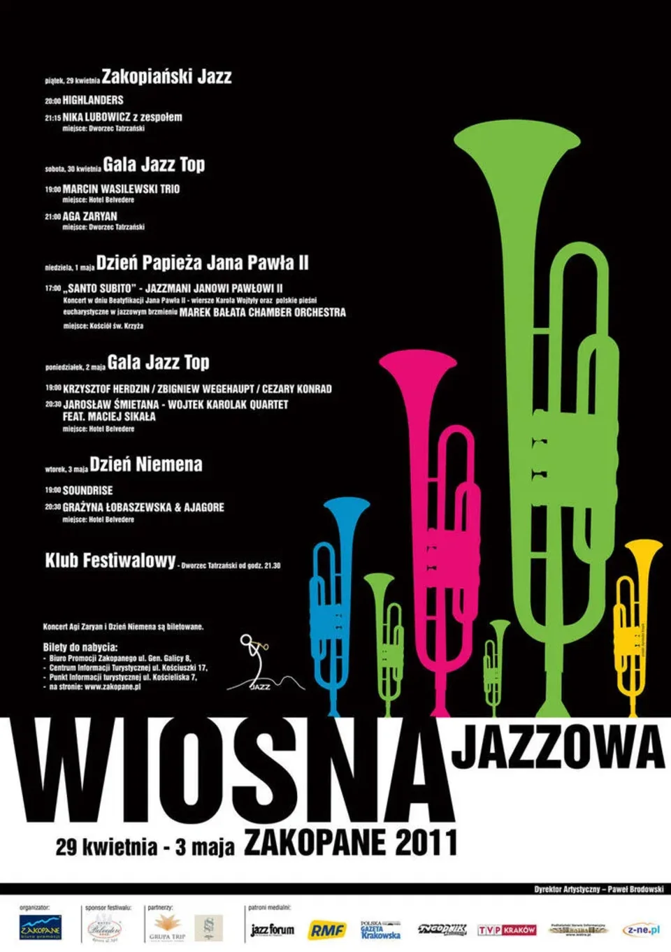 Wiosna Jazzowa Zakopane 2011 już tuż tuż