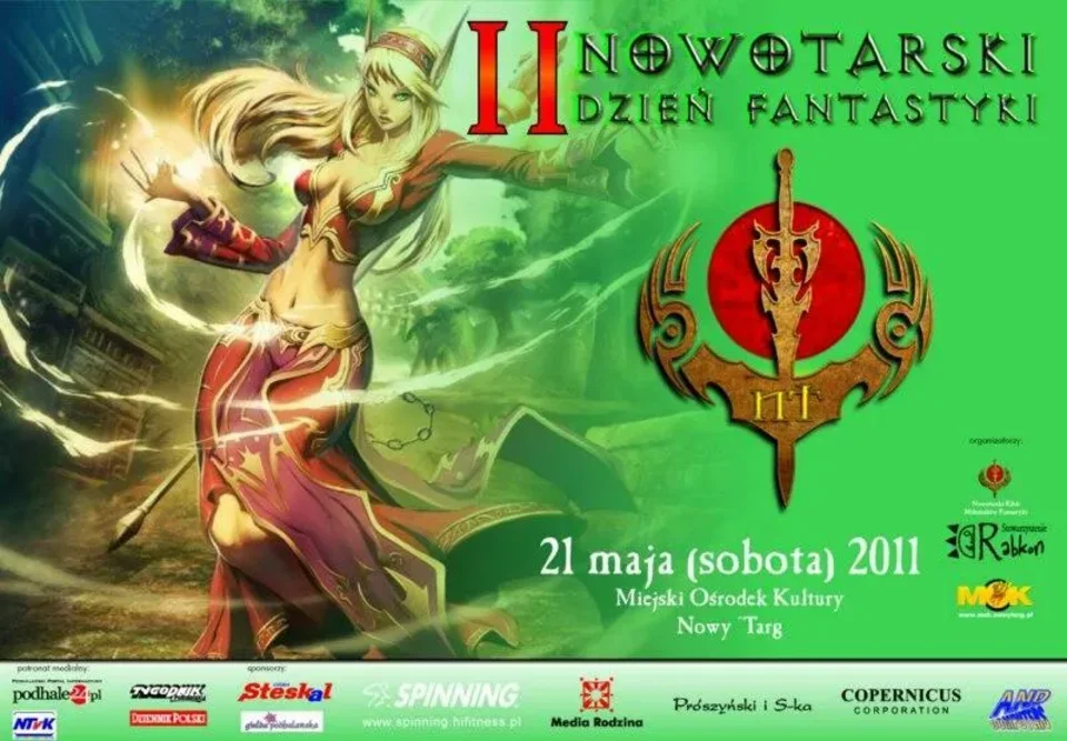 II Nowotarski Dzień Fantastyki - atak już 21 maja (sobota) od 12.00!