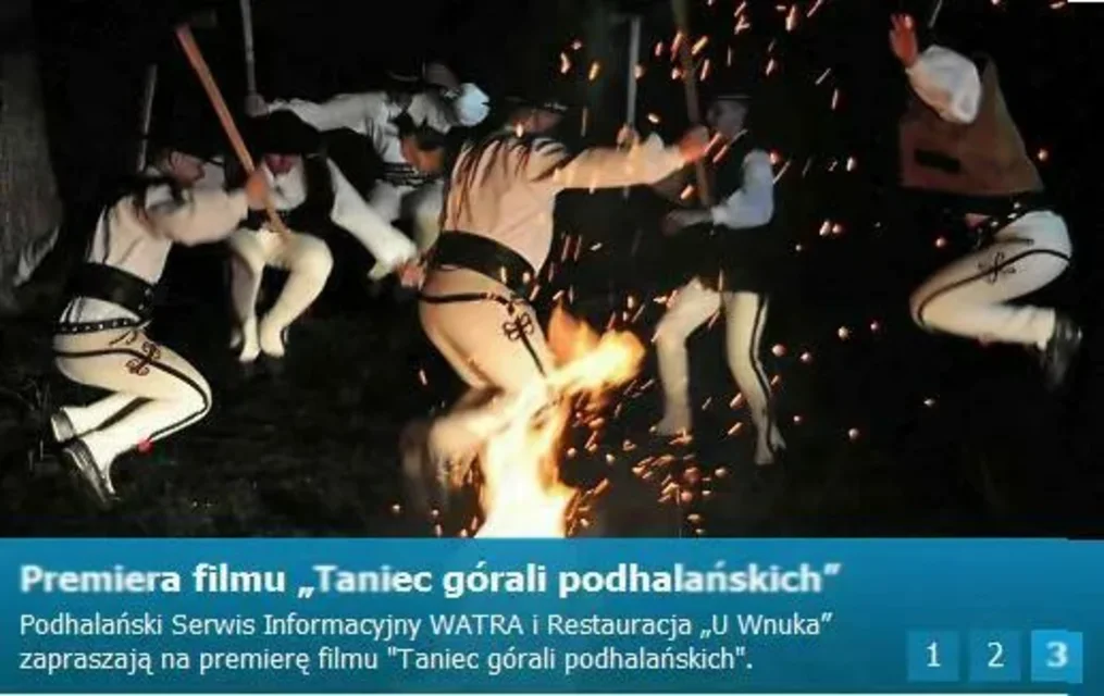 Premiera filmu „Taniec górali podhalańskich”