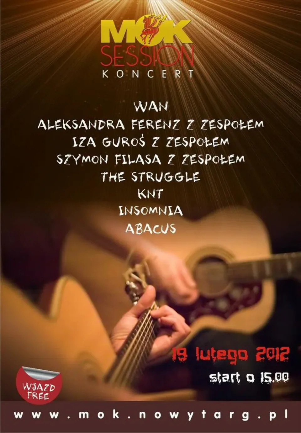 MOK session - koncert zespołów MOK