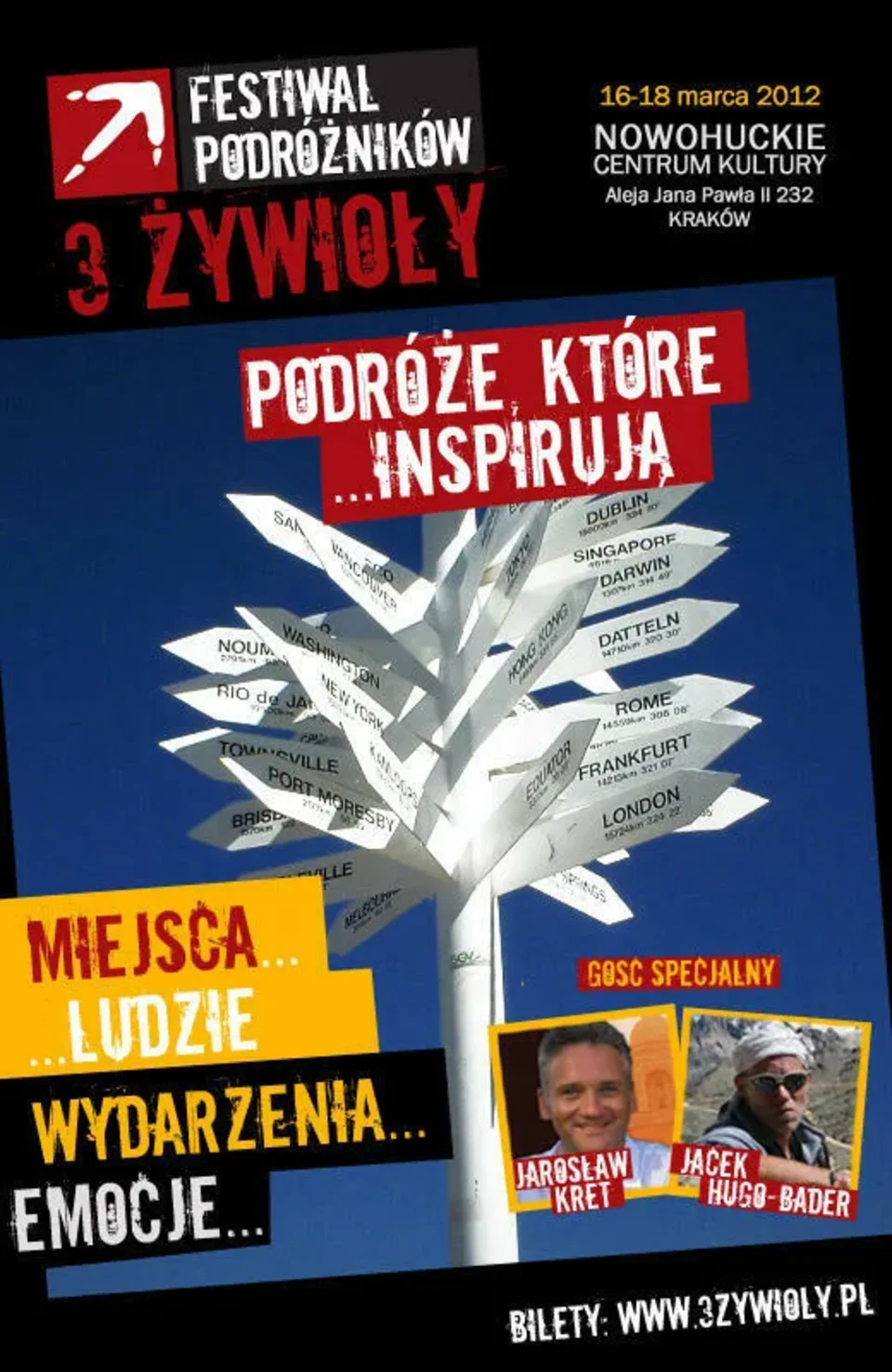 Rusza cykl imprez podróżniczych “Trzy Żywioły 2012″!