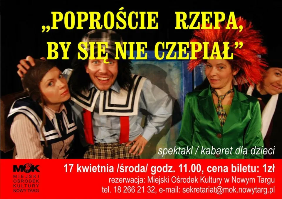 POPROŚCIE RZEPA, BY SIĘ NIE CZEPIAŁ