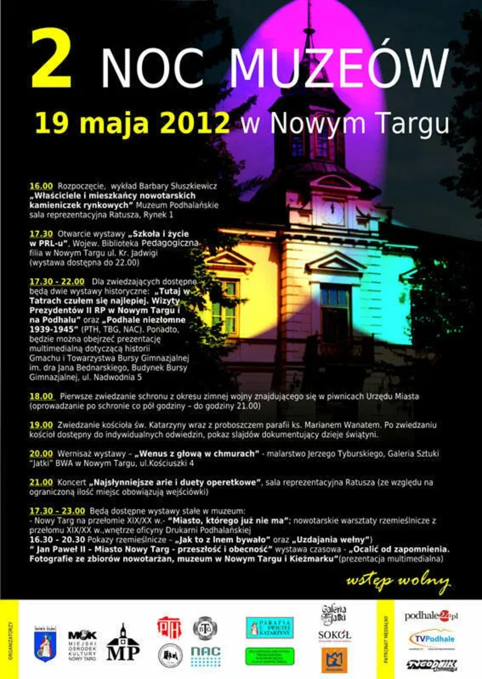 2 Noc Muzeów w Nowym Targu