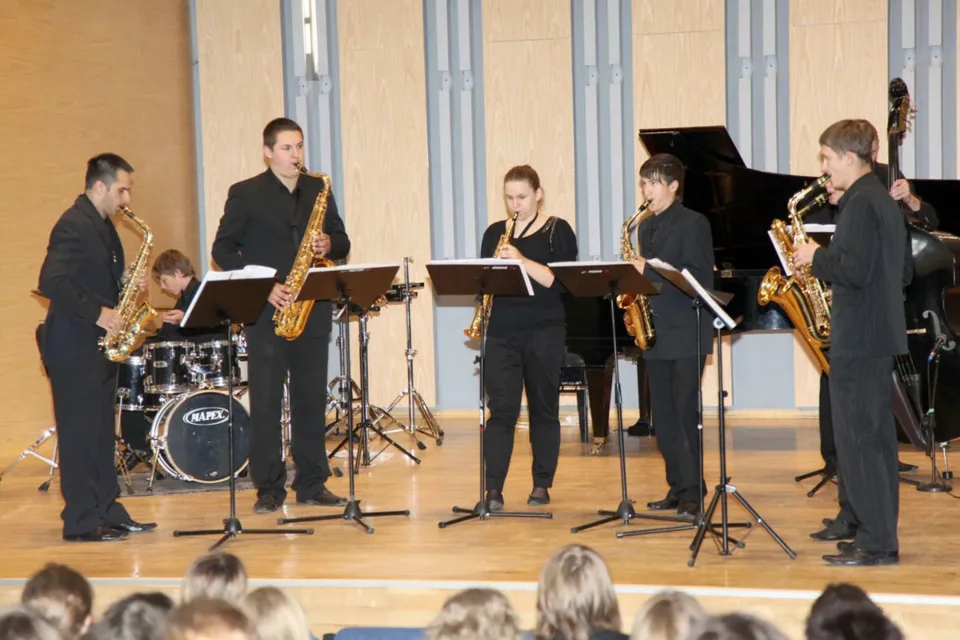 Big-bandy w Szkole Muzycznej