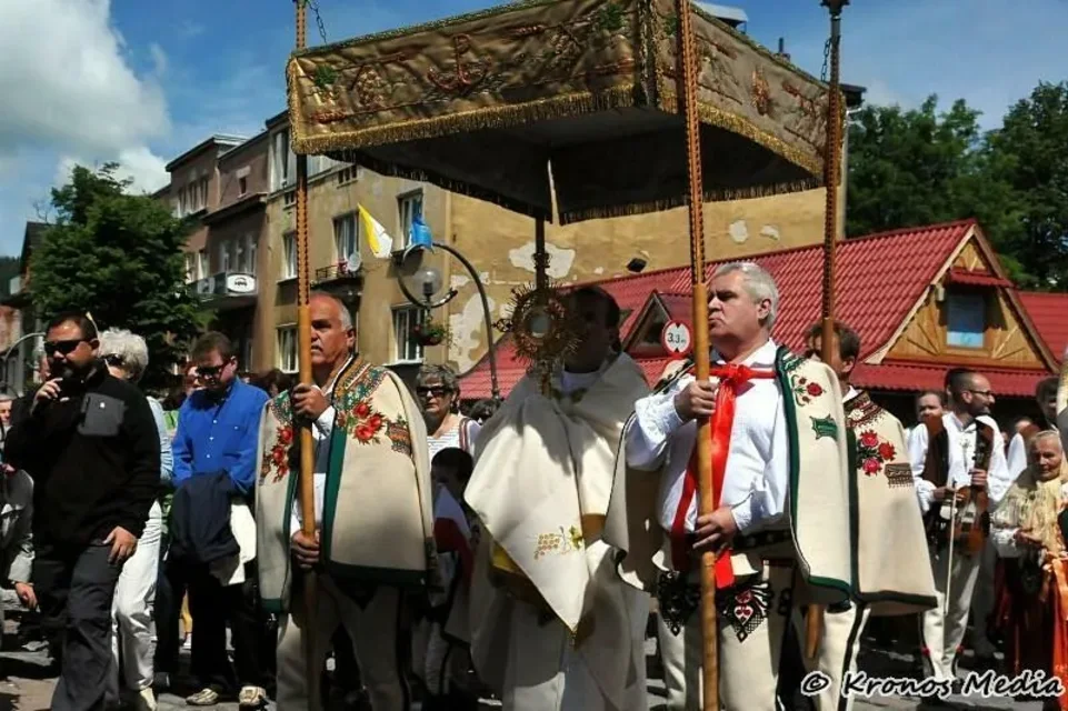 Zakopiańska procesja Bożego Ciała