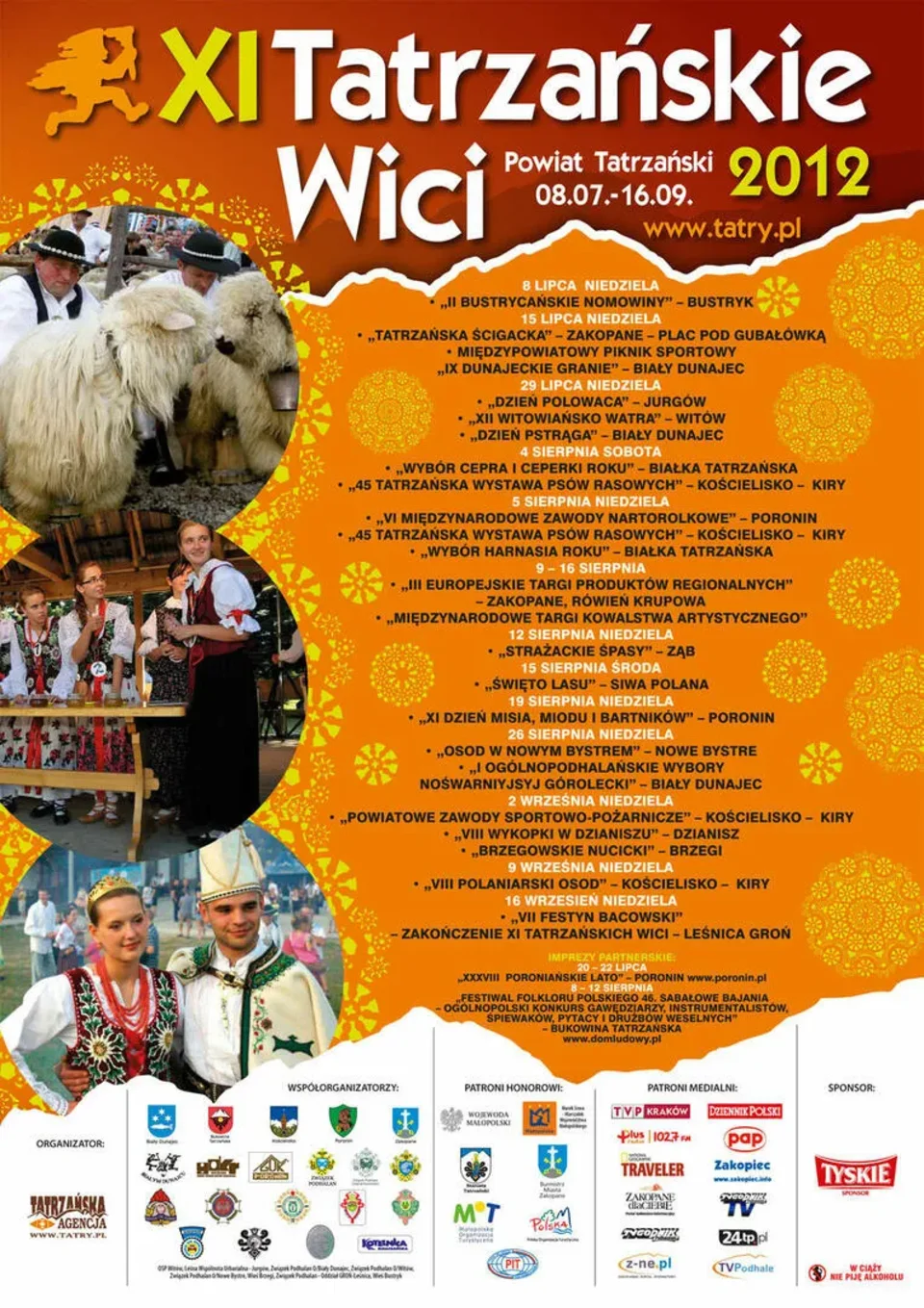 XI TATRZAŃSKIE WICI 2012