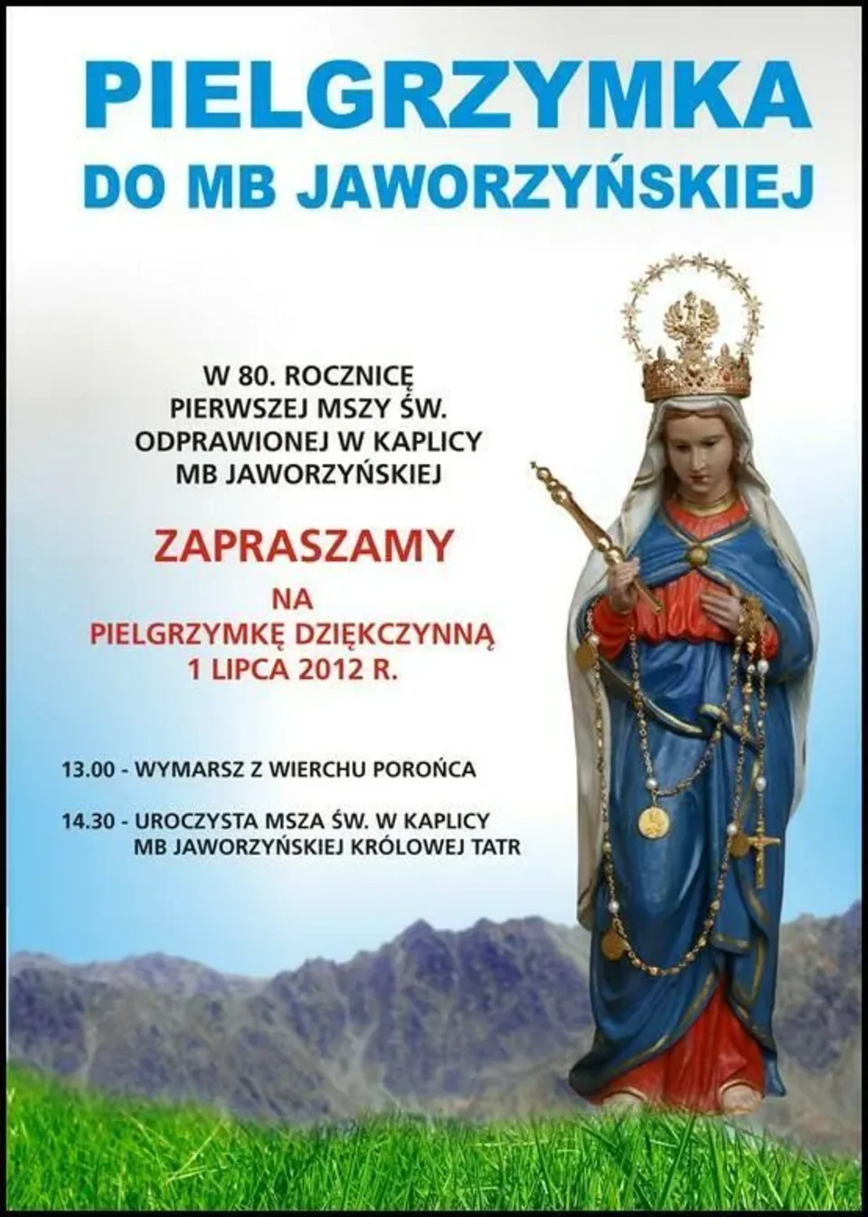 Pielgrzymka do Matki Boskiej Jaworzyńskiej
