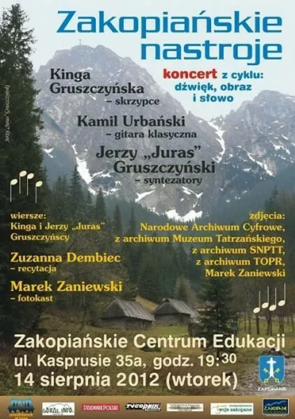 Koncert z cyklu: dźwięk, obraz i słowo