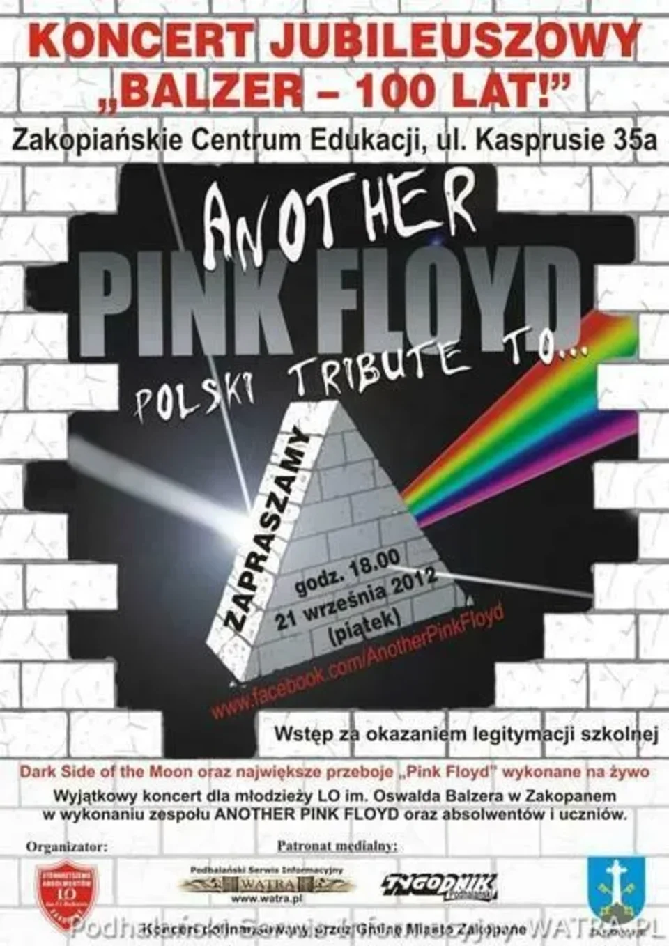Koncert Jubileuszowy "Balzer - 100 lat!"