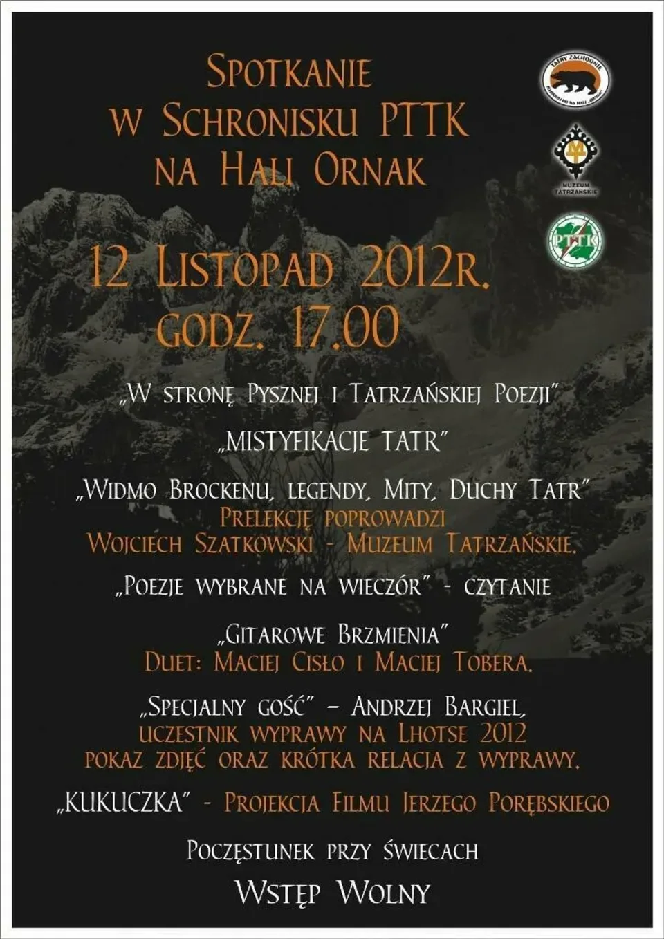 WIDMO BROCKENU, TATRZAŃSKIE LEGENDY, MITY I DUCHY TATR...