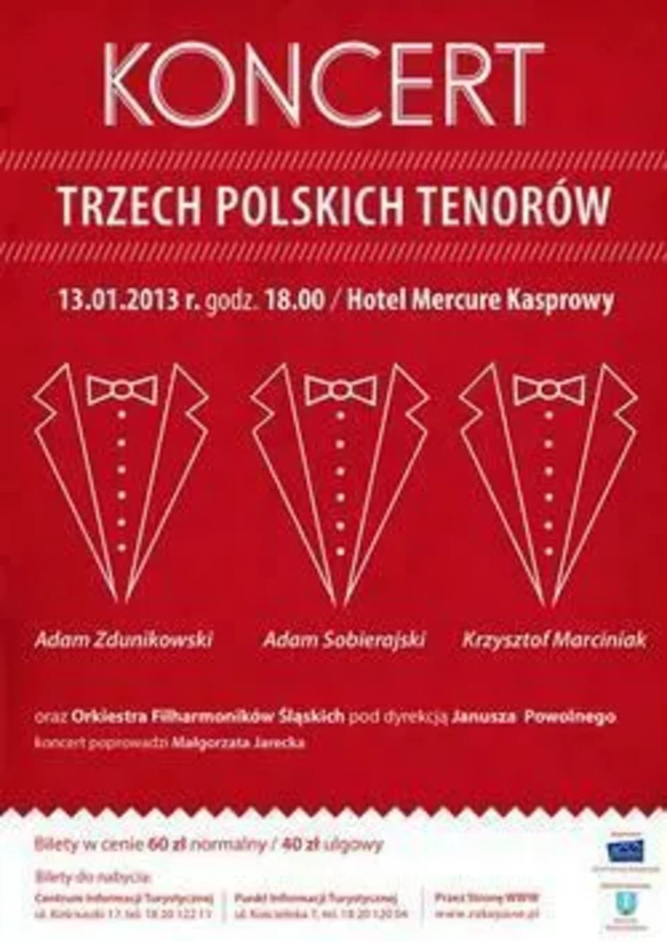 Koncert Trzech Polskich Tenorów