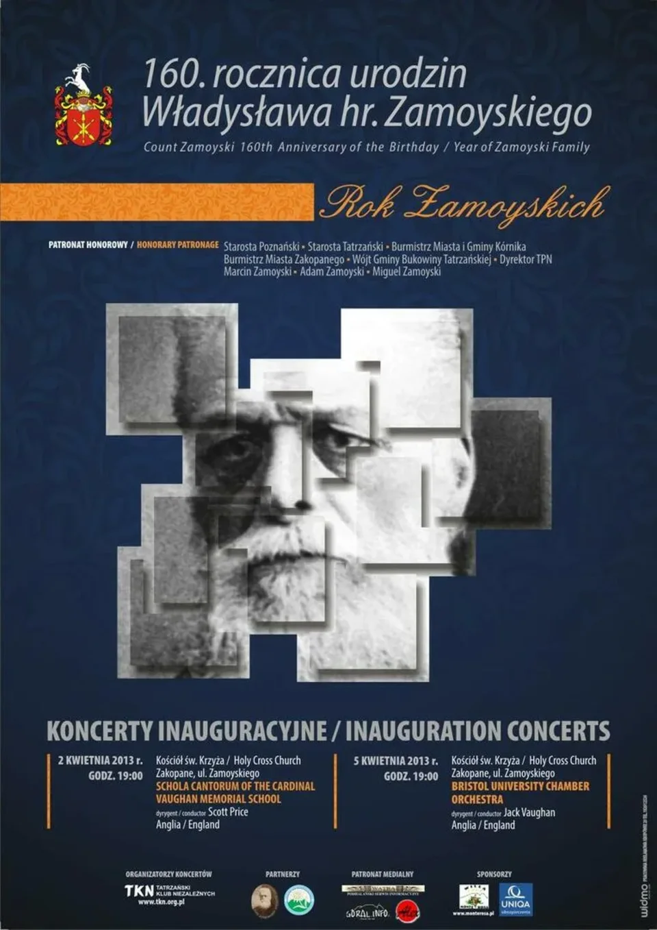 Rok Rodziny Zamoyskich na Podhalu – koncerty inauguracyjne