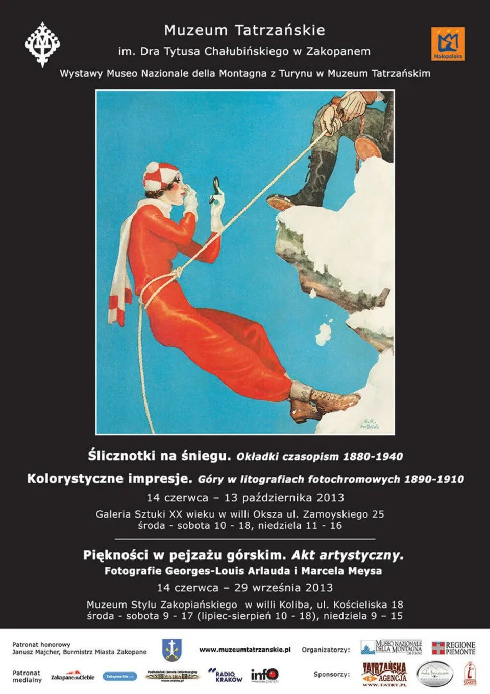 OTWARCIE WYSTAW MUSEO NAZIONALE DELLA MONTAGNA Z TURYNU W MUZEUM TATRZAŃSKIM