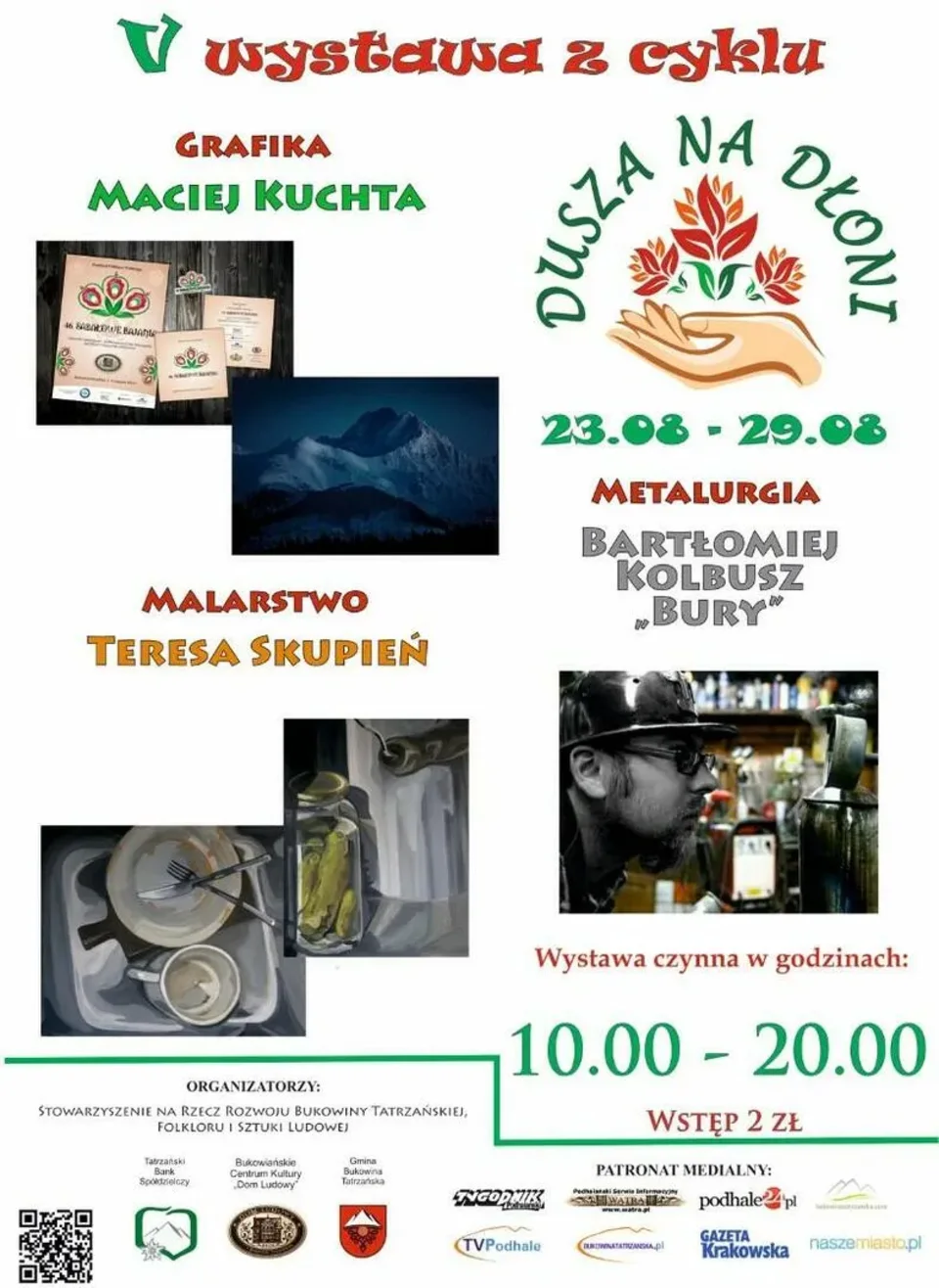 Piąta wystawa z cyklu „Dusza na dłoni”