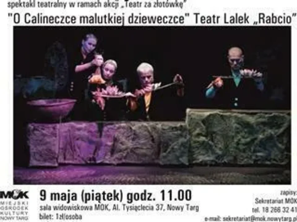 O Calineczce malutkiej dzieweczce - Teatr Lalek „Rabcio”