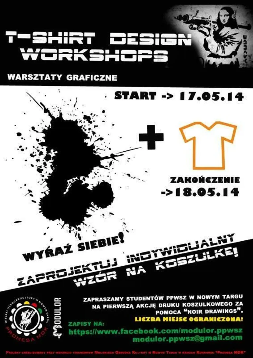 T-shirt Design Workshop Grupy Modulor